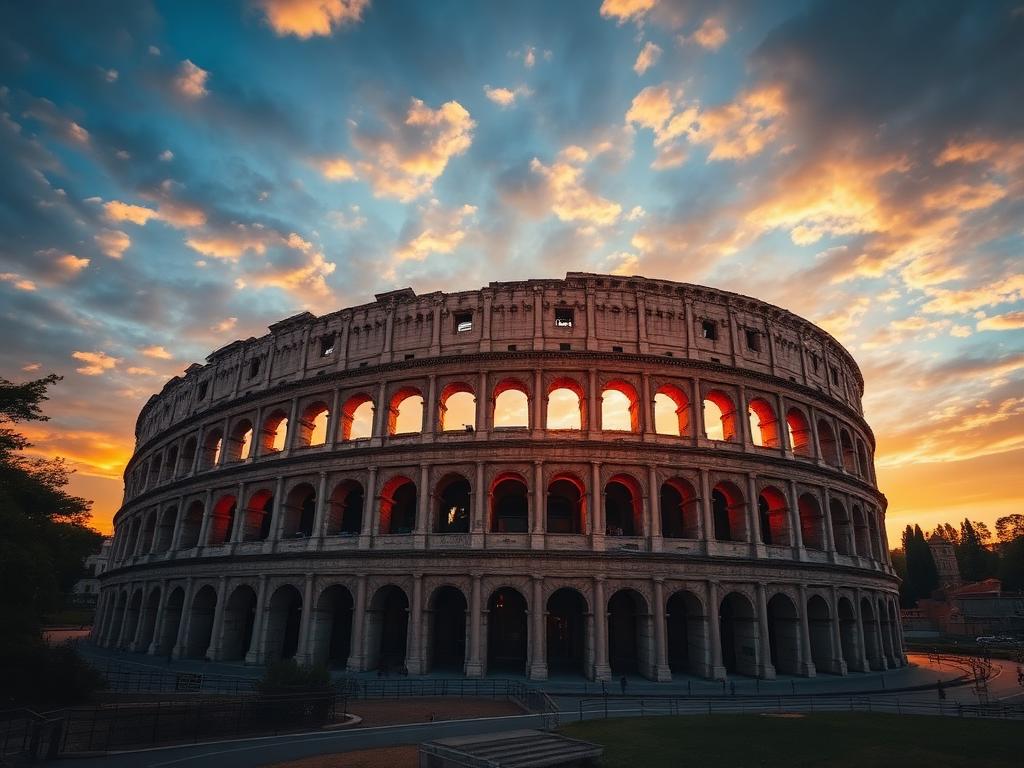 The Colosseum in Rome