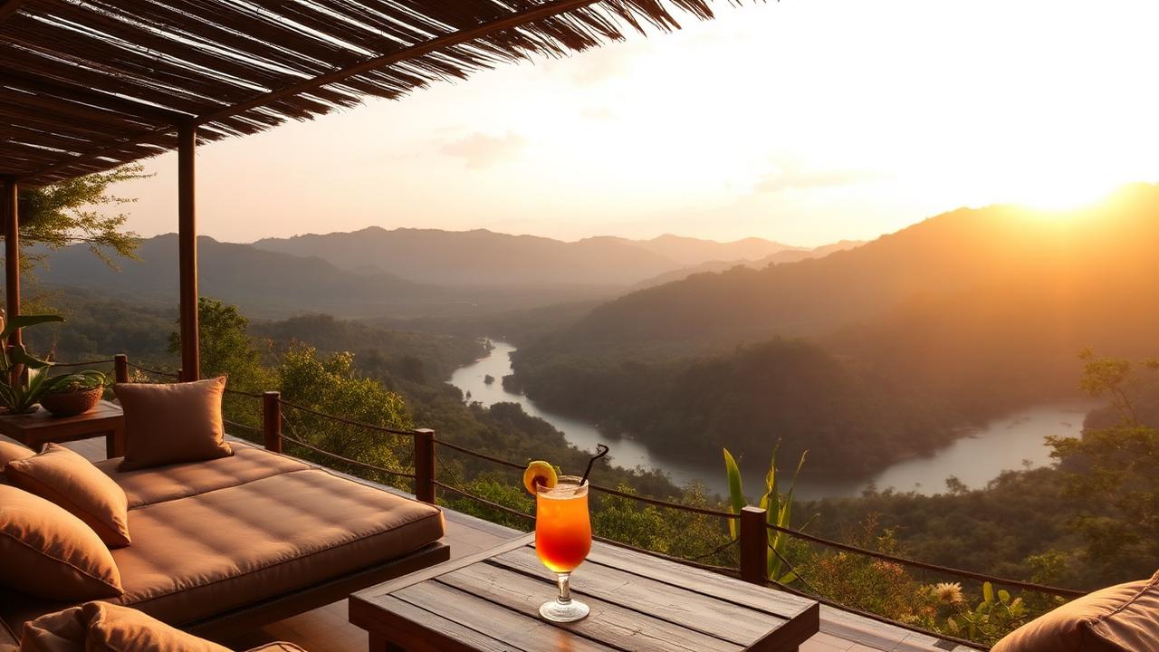 Four Seasons Resort Bali at Sayan — Jati Bar — Sunset Lounge