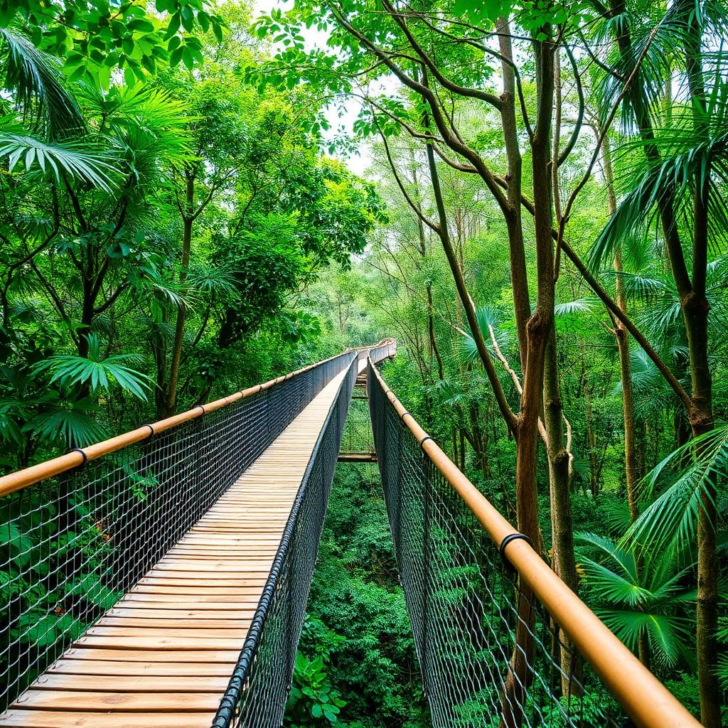 Africa's longest canopy walkway in Lagos, Nigeria