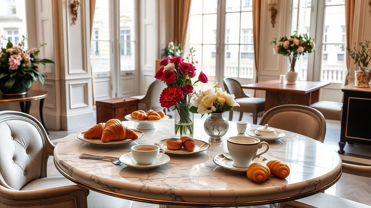 Le Meurice — Le Dalí — Parisian Breakfast