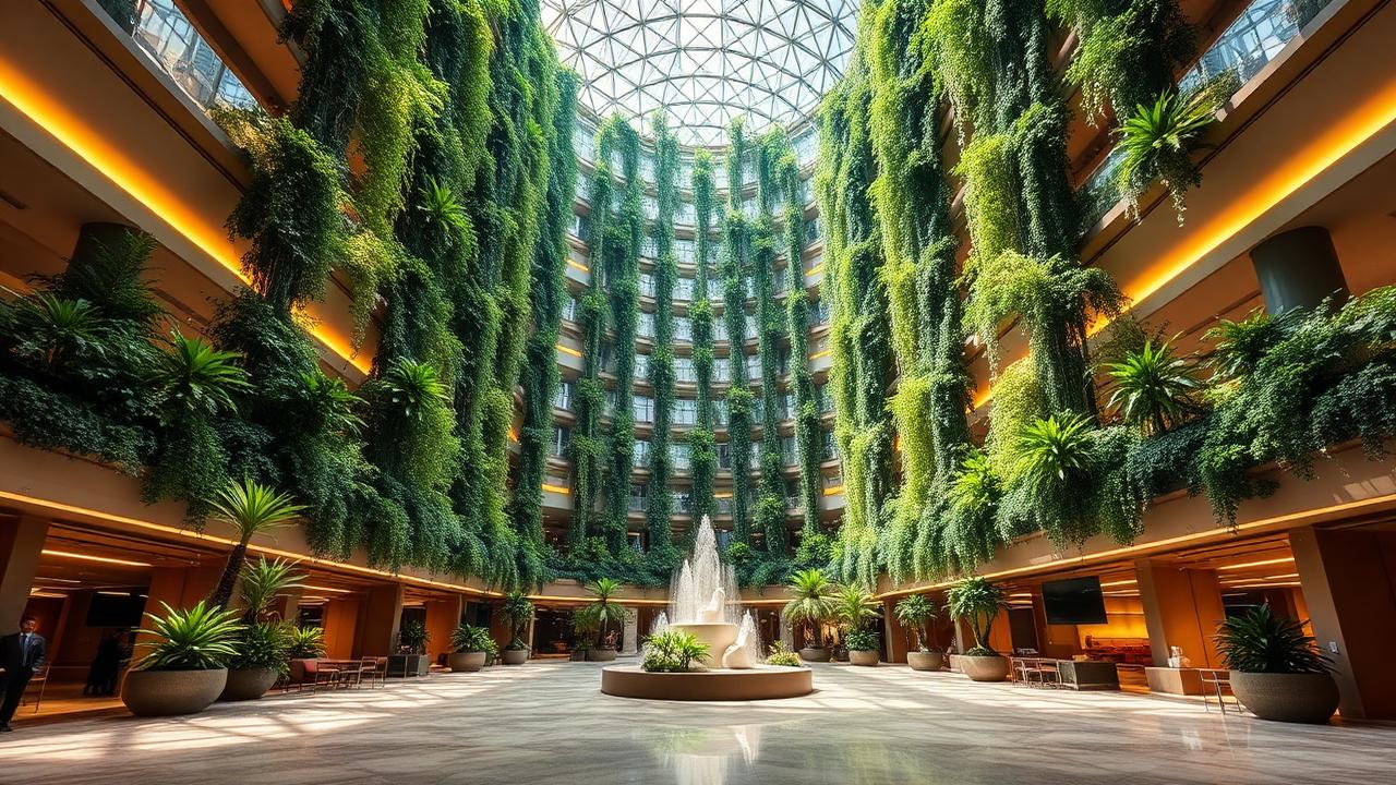 Marina Bay Sands — Hotel Atrium