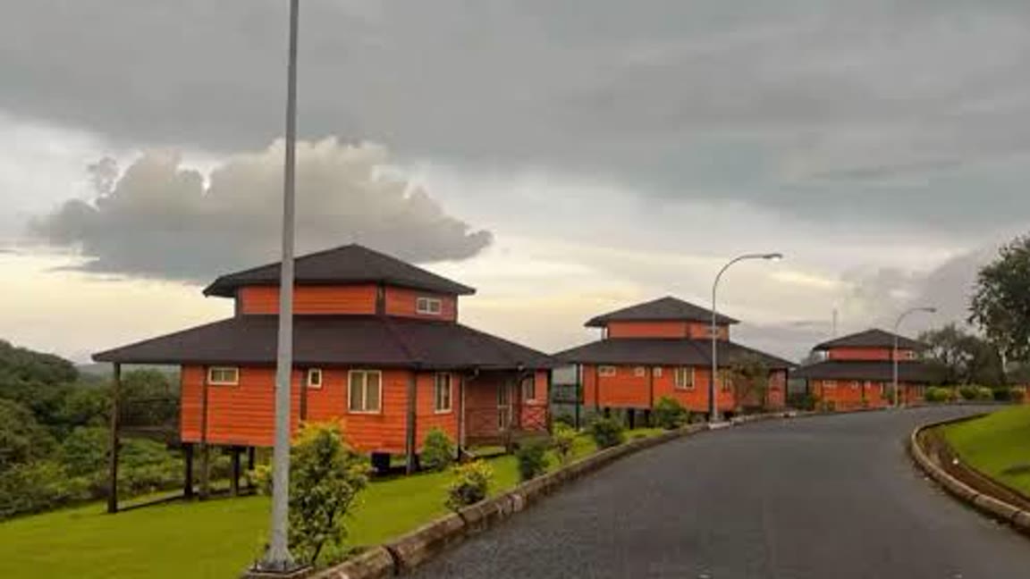 Evening on the Plateau at Obudu Mountain Resort, Cross River State, Nigeria