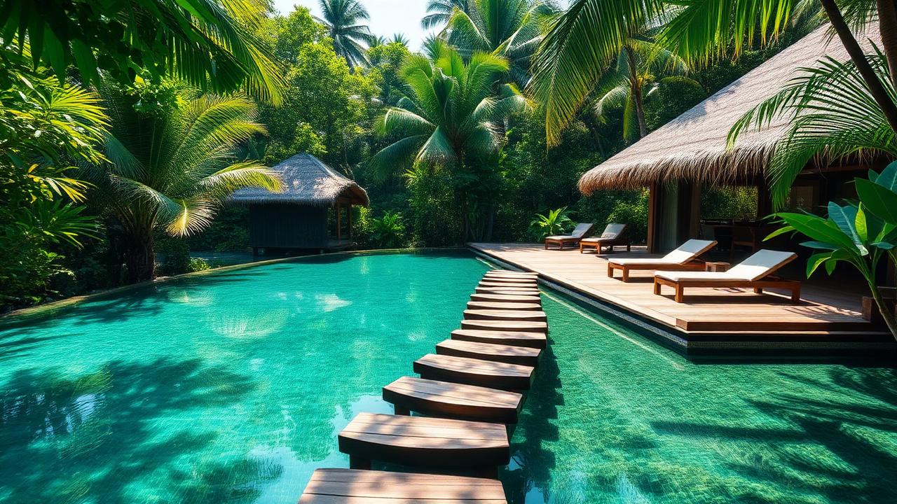 Soneva Fushi — Private Jungle Pool Deck