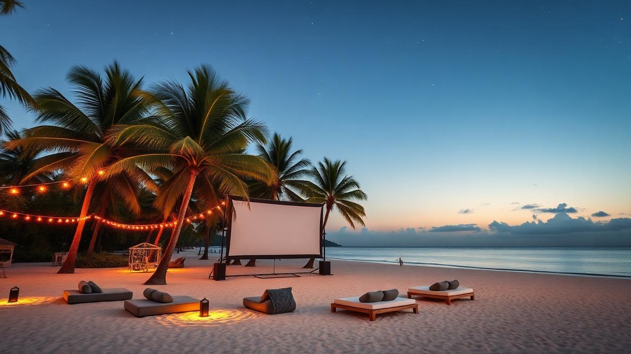 Soneva Fushi — Cinema Paradiso — Beach Cinema