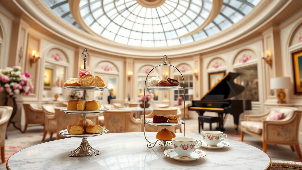 The Savoy — Thames Foyer — Afternoon Tea